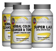 Grandma's Herbs Colon Cleanse Superlax Detox